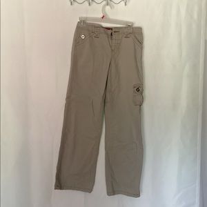 SO cream cargo pants size 3